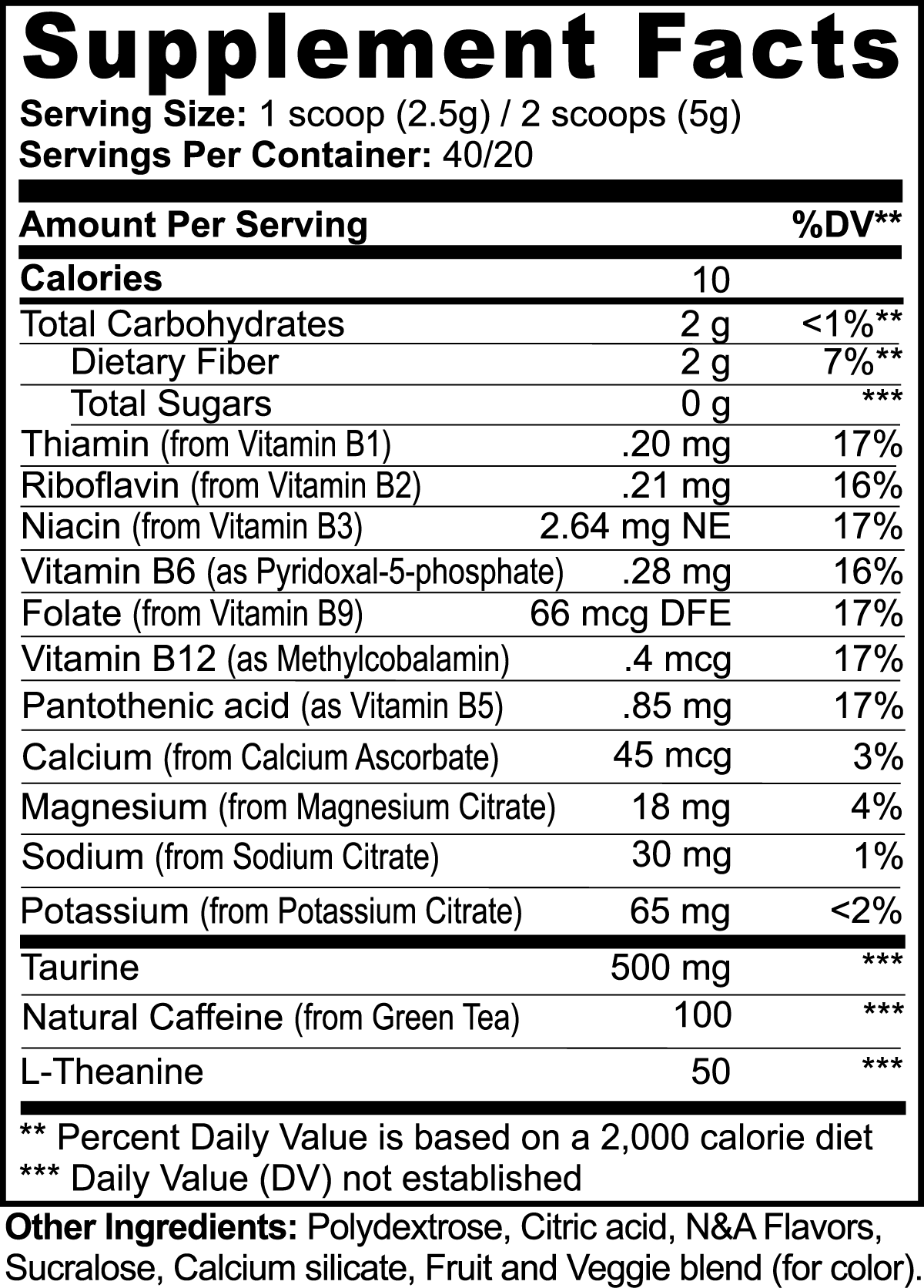 Neuro Charge(Fruit Punch)