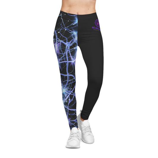 Neuron Print Leggings
